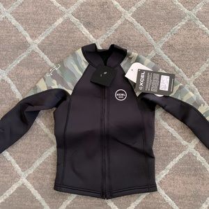 Youth Size 8 Neoprene Zip Up Wetsuit Jacket